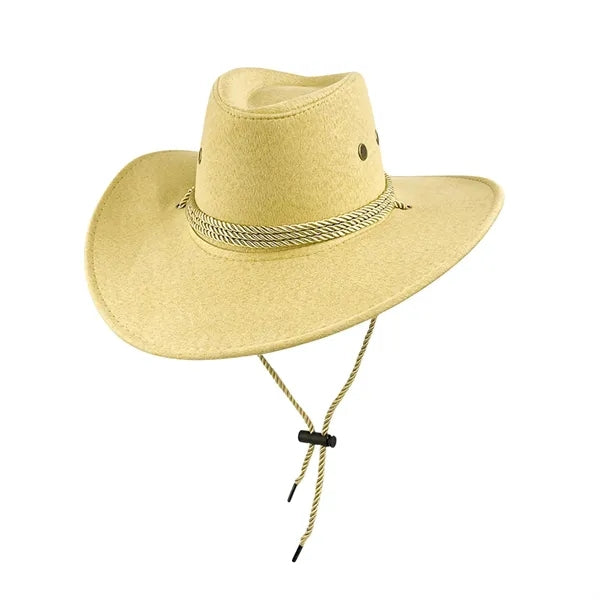 Classic Western Suede Cowboy Hat