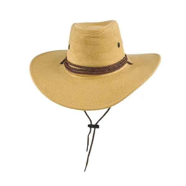 Classic Western Suede Cowboy Hat