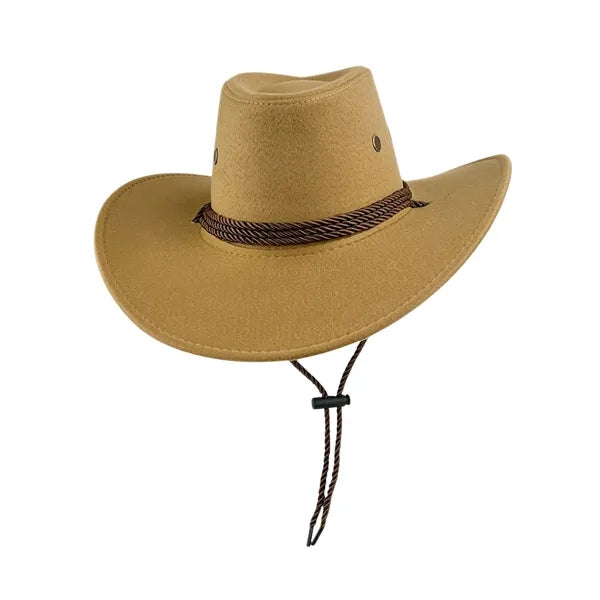 Classic Western Suede Cowboy Hat