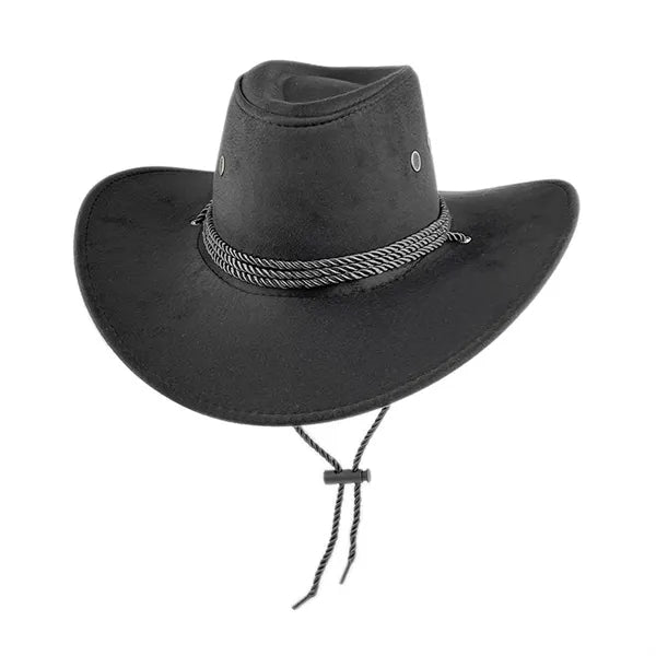 Classic Western Suede Cowboy Hat