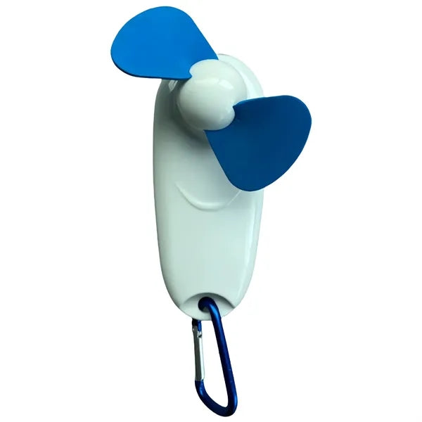 Handheld Clip Fan with LED Flashlight