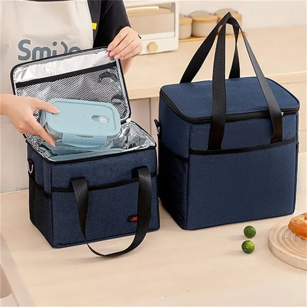 Insulated Lunch Bag, Thermal Cooler Tote for Food Storage