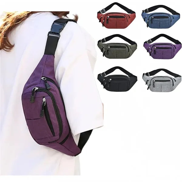 Multi-Purpose Waist Bag, Water Resistant Fanny Pack
