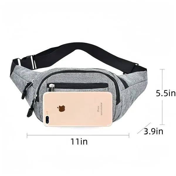 Multi-Purpose Waist Bag, Water Resistant Fanny Pack