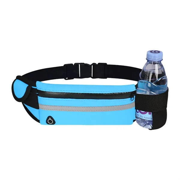 Running Belt with Water Bottle Holder for Hiking