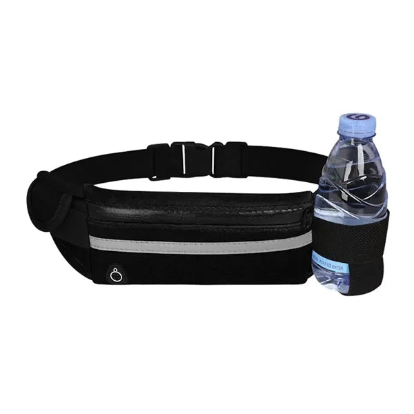 Running Belt with Water Bottle Holder for Hiking