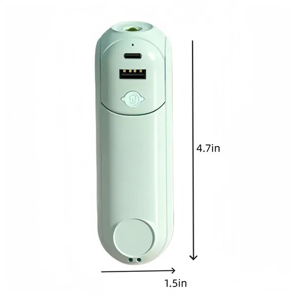 Rechargeable Mini Handheld Fan, 5-in-1 Foldable Personal Fan