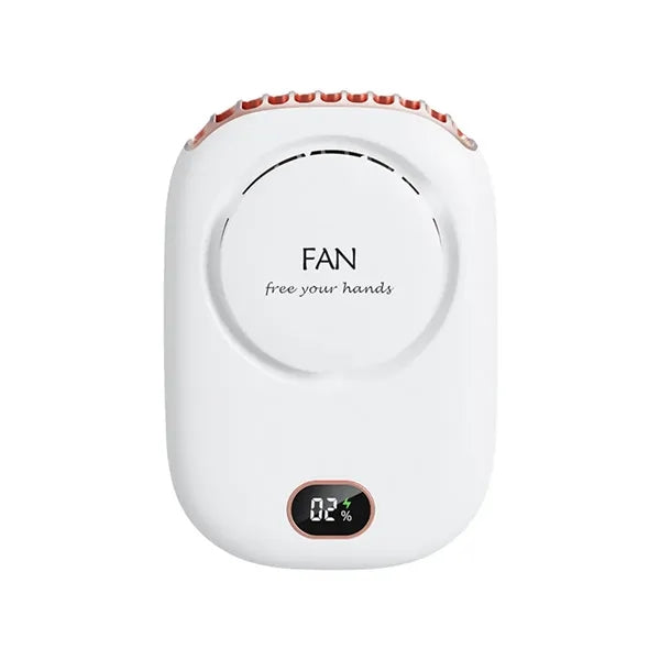 Hands-Free Neck Fan, 2000mAh USB Rechargeable Wearable Fan