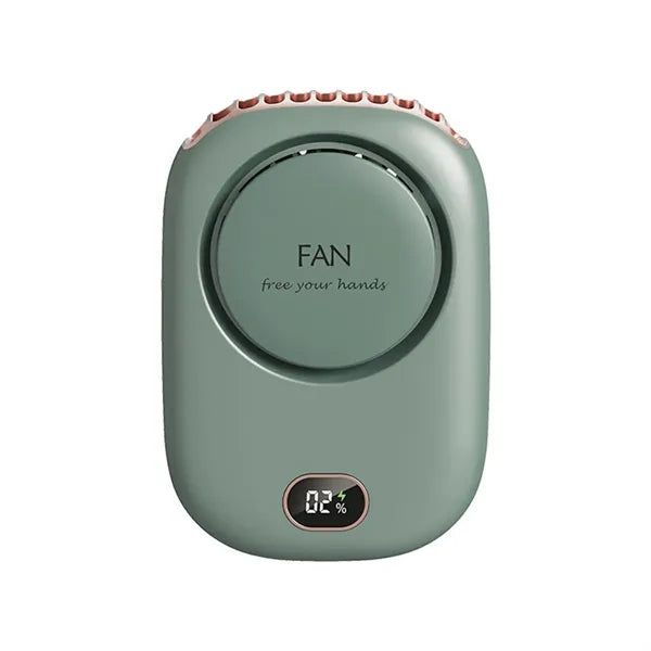 Hands-Free Neck Fan, 2000mAh USB Rechargeable Wearable Fan