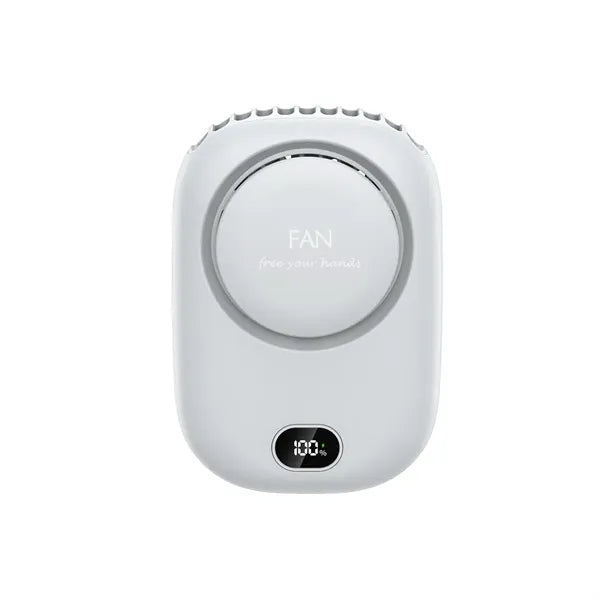 Hands-Free Neck Fan, 2000mAh USB Rechargeable Wearable Fan