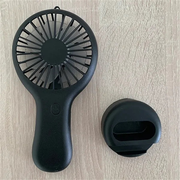 USB Rechargeable Handheld Mini Fan, Portable Pocket Fan