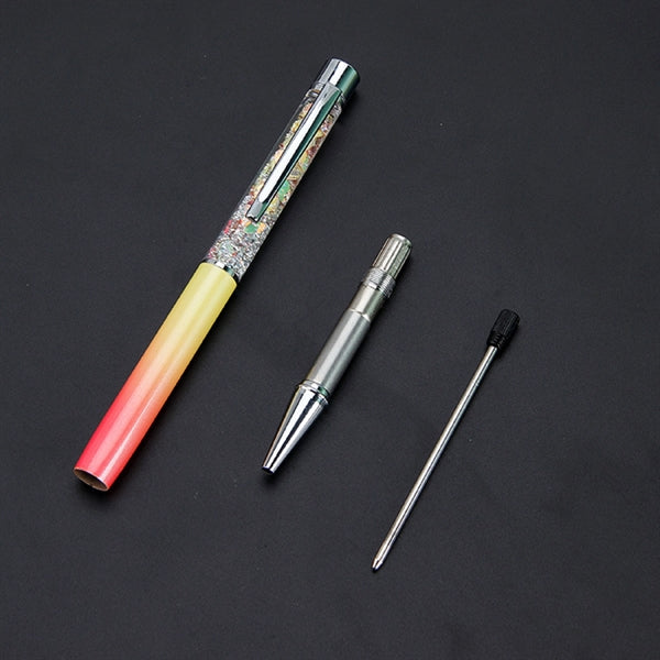 Glittery Metallic Oil Floating Ballpoint Pen