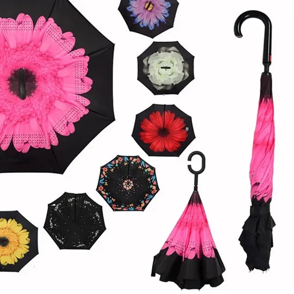 Reverse Folding Umbrella