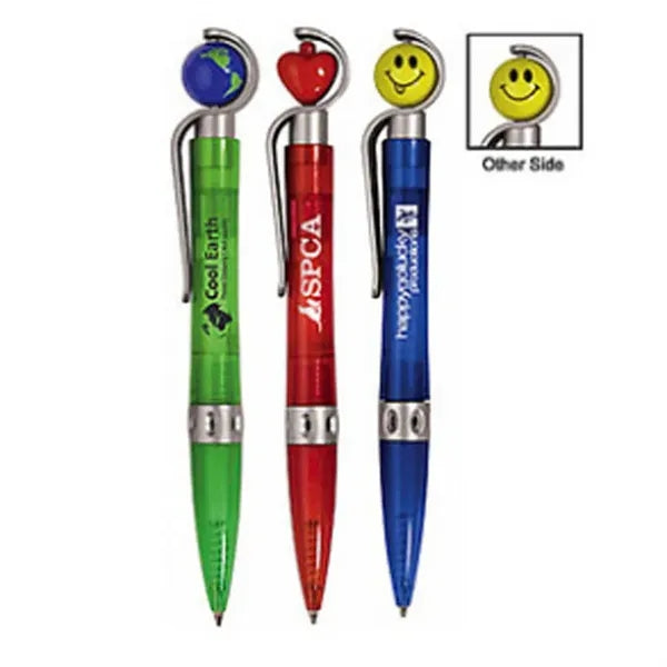Spinner Globe Pen (Spot Color)