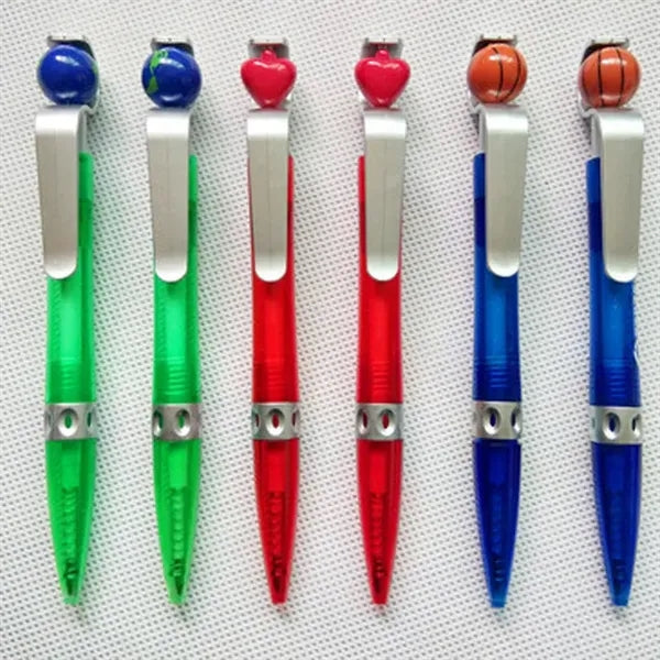 Spinner Globe Pen (Spot Color)