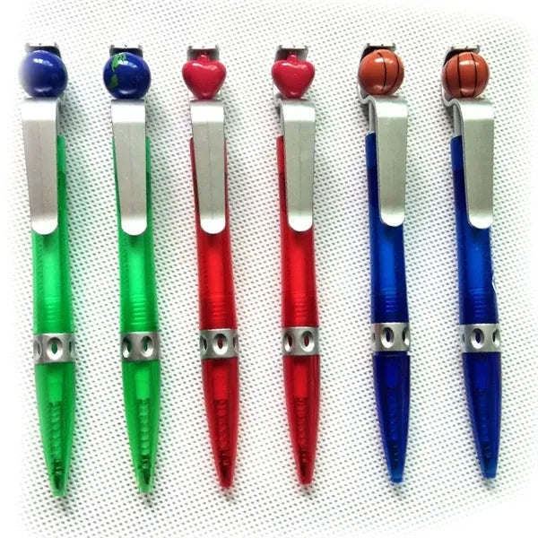Spinner Globe Pen (Spot Color)