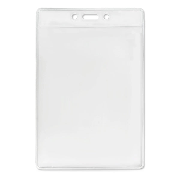 Vertical Economy 1-Pocket Event-Size Vinyl Badge Holders