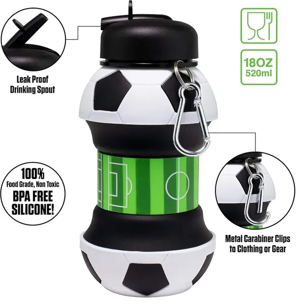 Creative Foldable Outdoor Sports Water Bottle