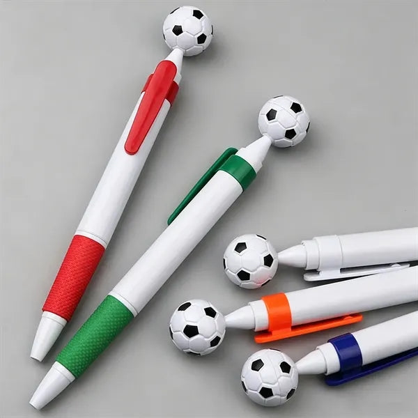 Creative Cartoon Football Shaped Ballpoint Pen