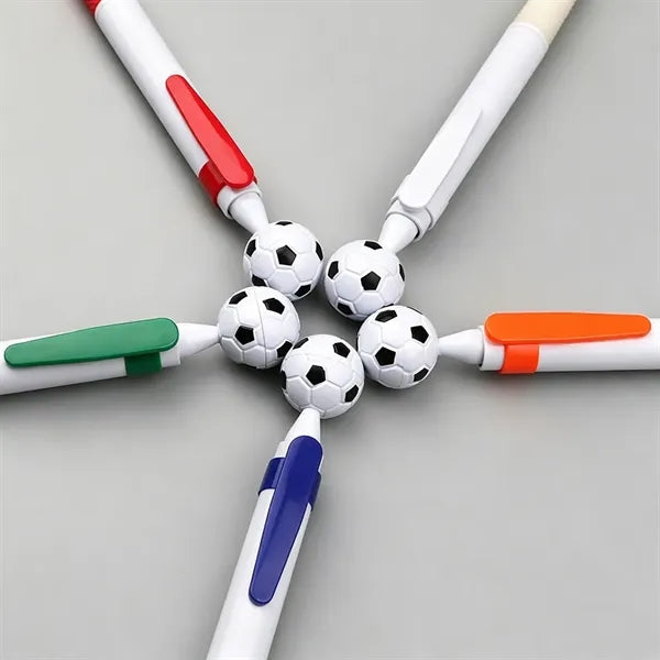 Creative Cartoon Football Shaped Ballpoint Pen