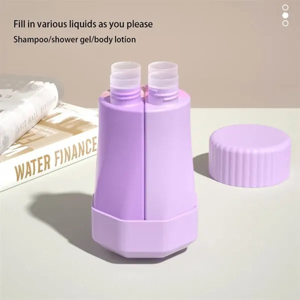 4-In-1 Silicone Travel Cosmetic Sub-bottle Set