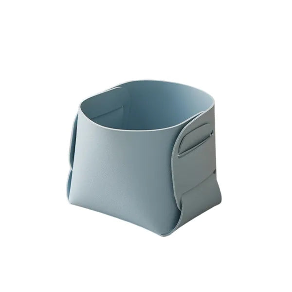 Leather Pen Holder Storage Basket