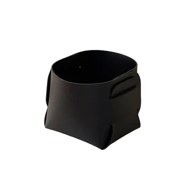 Leather Pen Holder Storage Basket