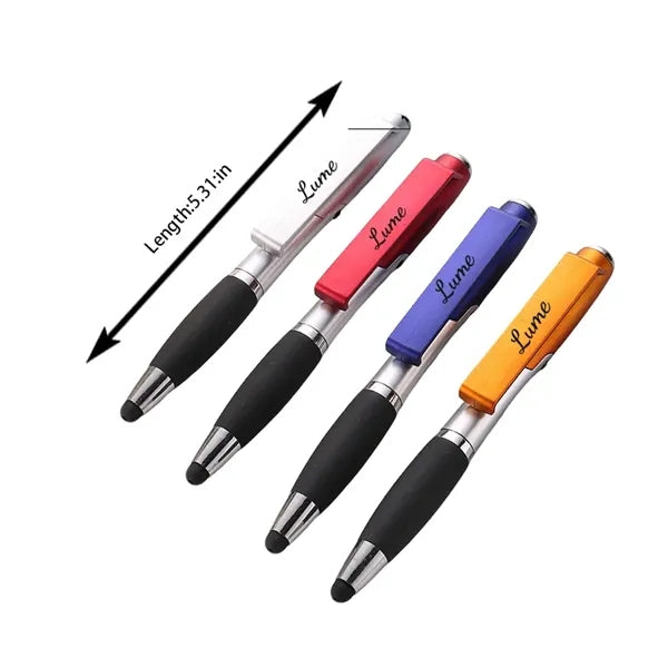 Versatile Foldable Phone Holder Writing Stylus Pen