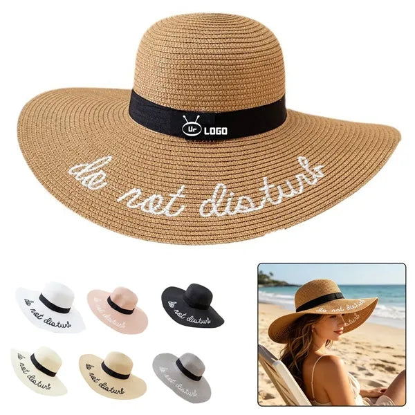 Wide Brim Beach Sun Hat