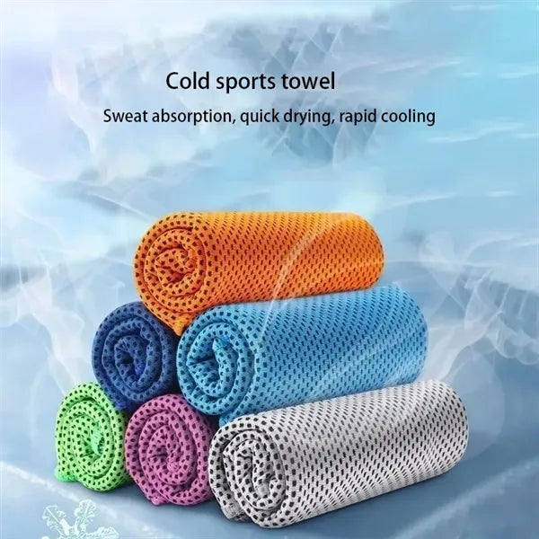 Instant Chill Sweat Towel Outdoor Fitness Accessory