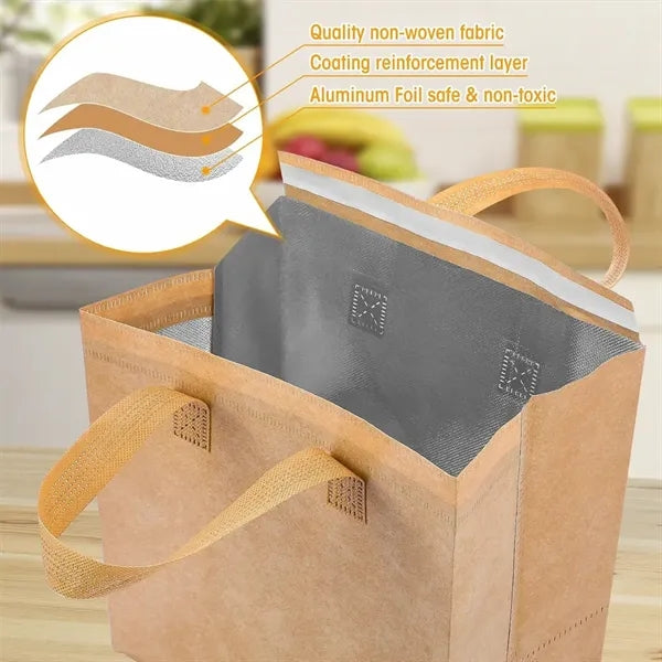 Non-Woven Fabric Aluminum Foil Cooler Bags