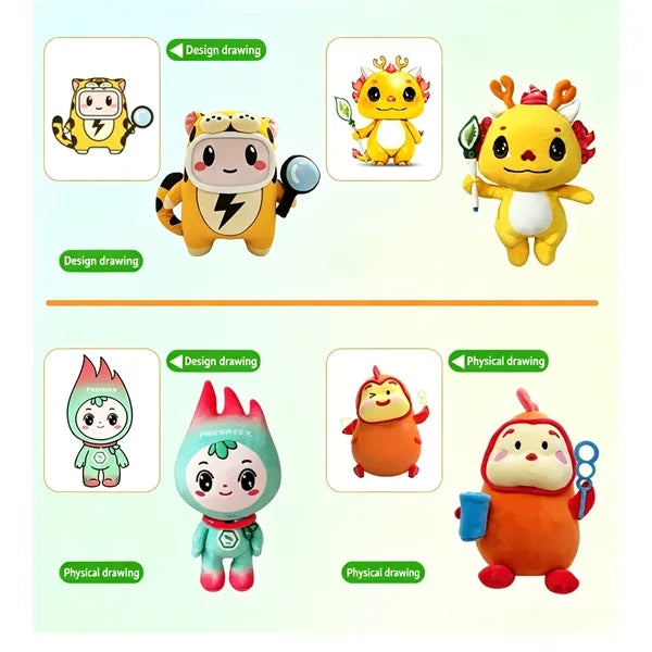 DIY Plush Dolls & Attachable Bag Customization