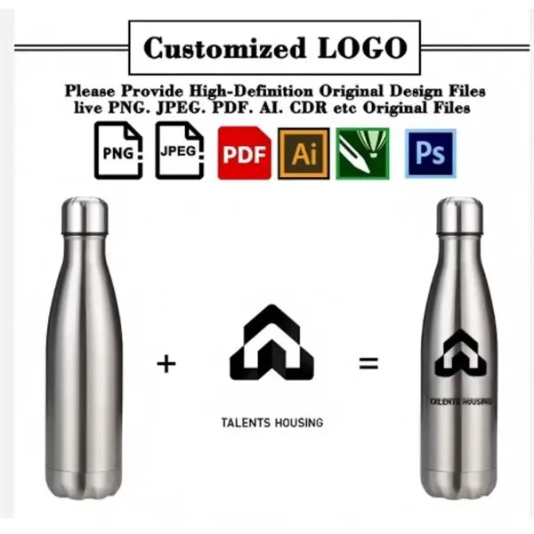 17 Oz Stainless Steel Insulated Bottle