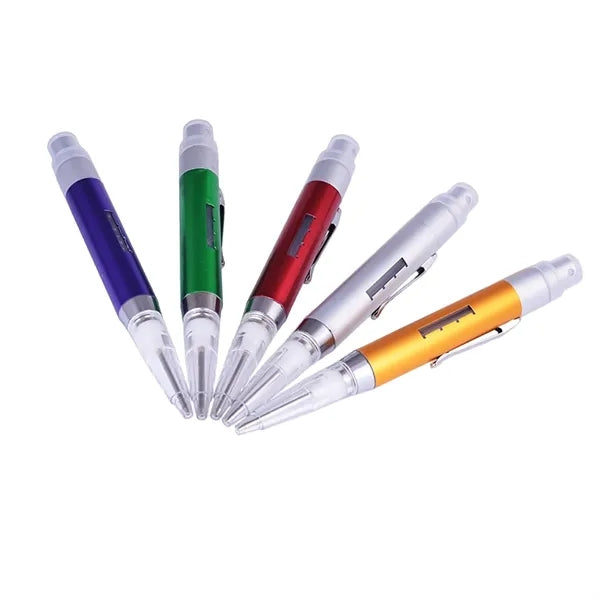 Multifunction 2-in-1 Ballpoint Pen with Spray Bottle