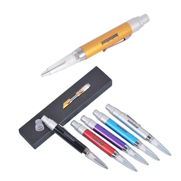 Multifunction 2-in-1 Ballpoint Pen with Spray Bottle