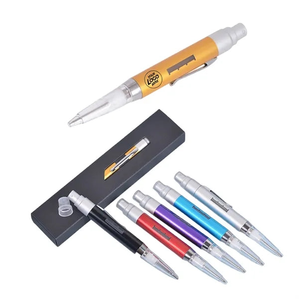 Multifunction 2-in-1 Ballpoint Pen with Spray Bottle
