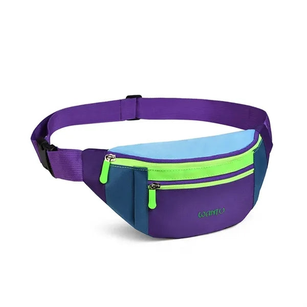 Multi-Pocket Waist Bag Sport Colorful Fanny Pack
