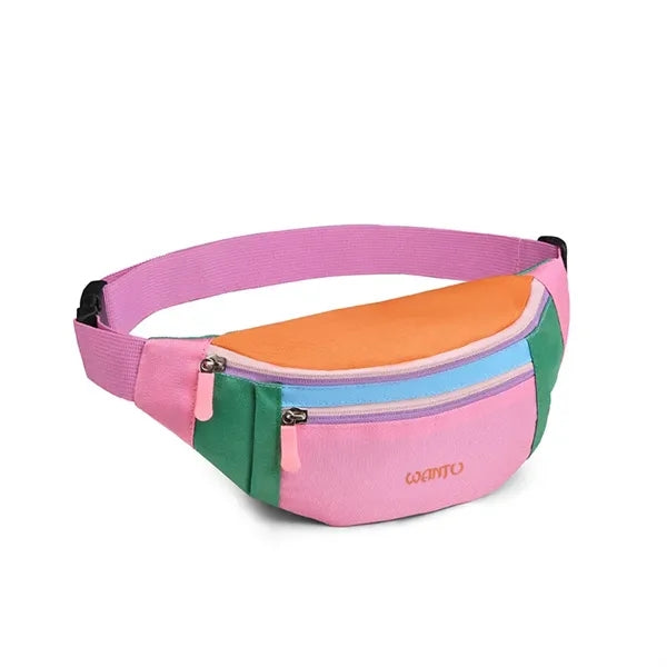 Multi-Pocket Waist Bag Sport Colorful Fanny Pack