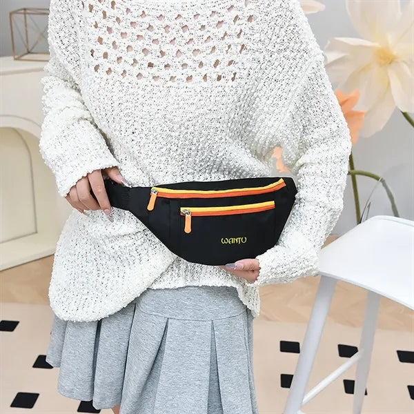 Multi-Pocket Waist Bag Sport Colorful Fanny Pack