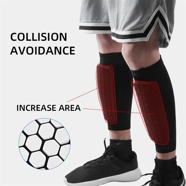 Outdoor Sports Honeycomb Calf Support, Soccer Leg Sleeves