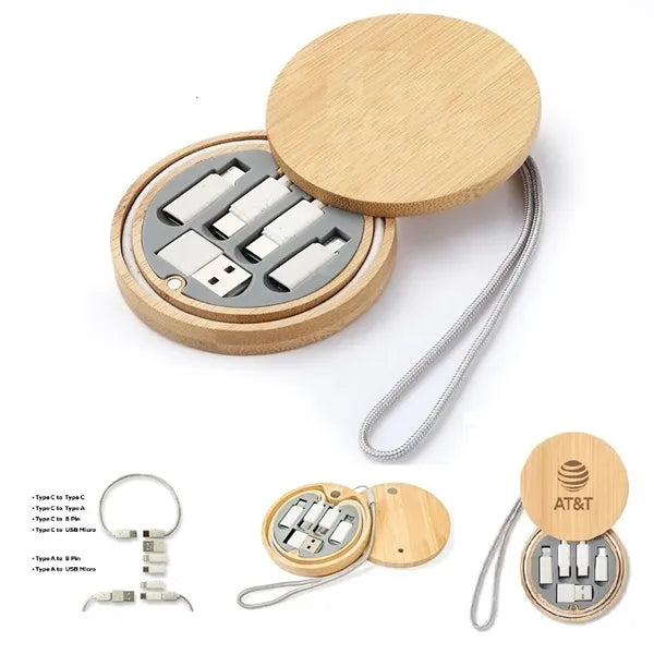 Bamboo Charging Cable Kit