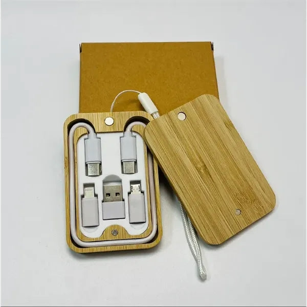 Bamboo Charging Cable Kit