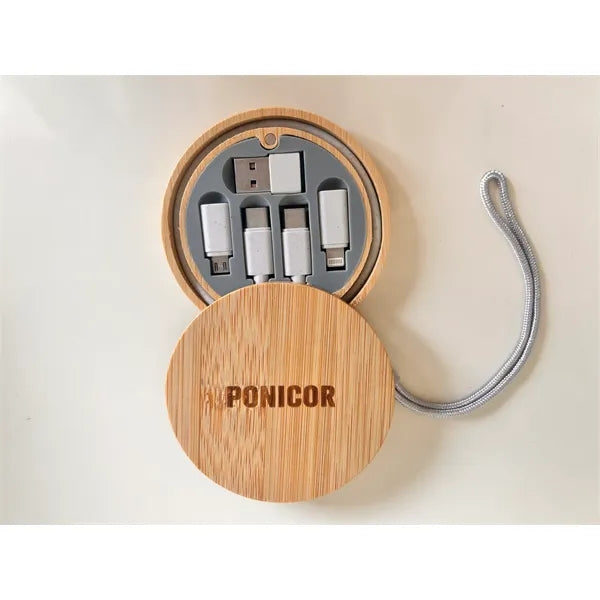 Bamboo Charging Cable Kit