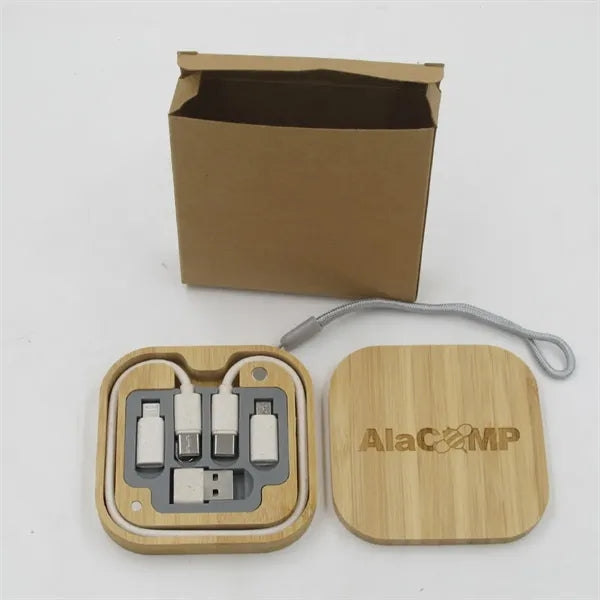 Bamboo Charging Cable Kit
