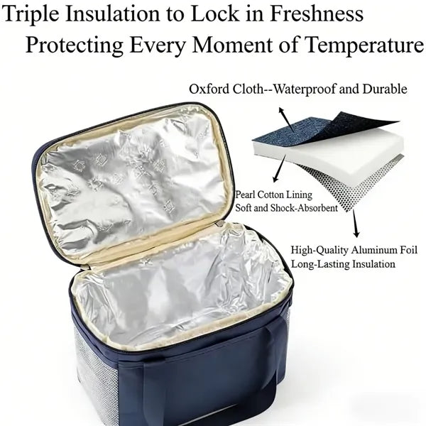 Insulated Lunch Tote Bag, Leak-Proof