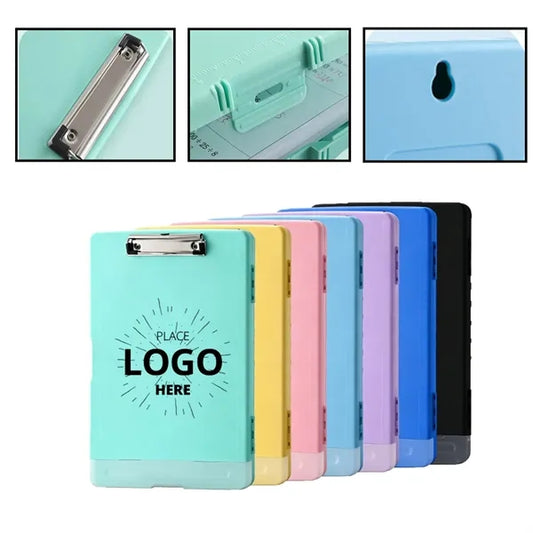 Eco-Friendly PP A4 Clipboard With Integrated File Box