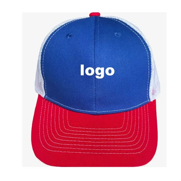 Mesh Trucker Hat Curved Brim Baseball Cap