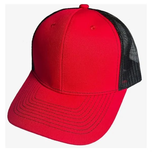 Mesh Trucker Hat Curved Brim Baseball Cap