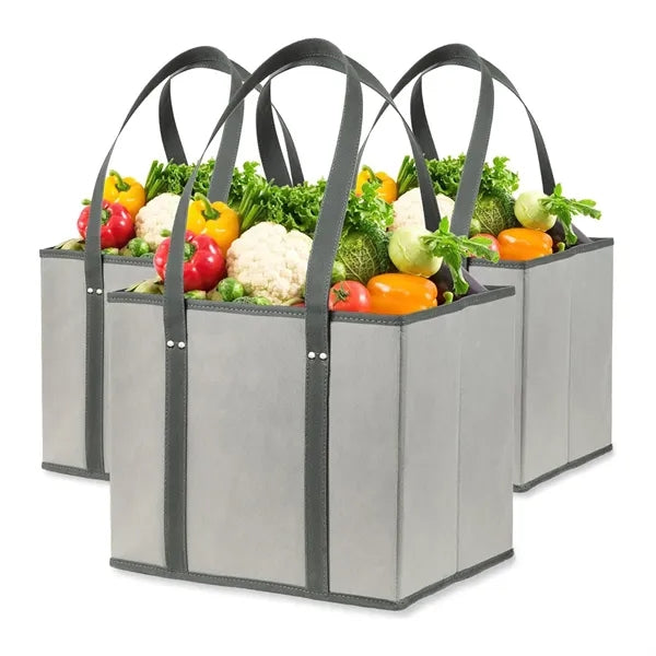 Non-Woven Stable Grocery EcoFriendly Market Tote Organizer