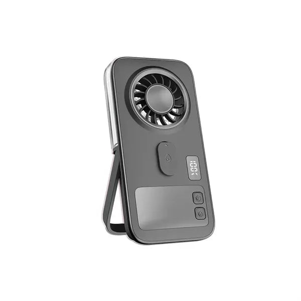 Handheld Misting Fan With Digital Display And Stand